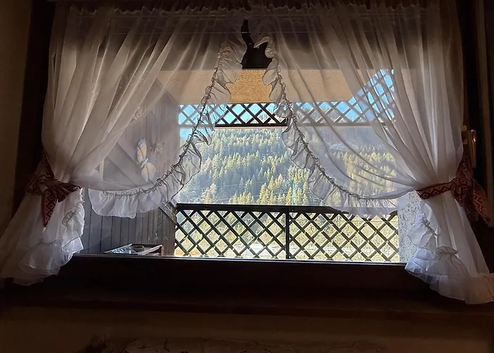 Red Alpine Olympic Near Cortina *