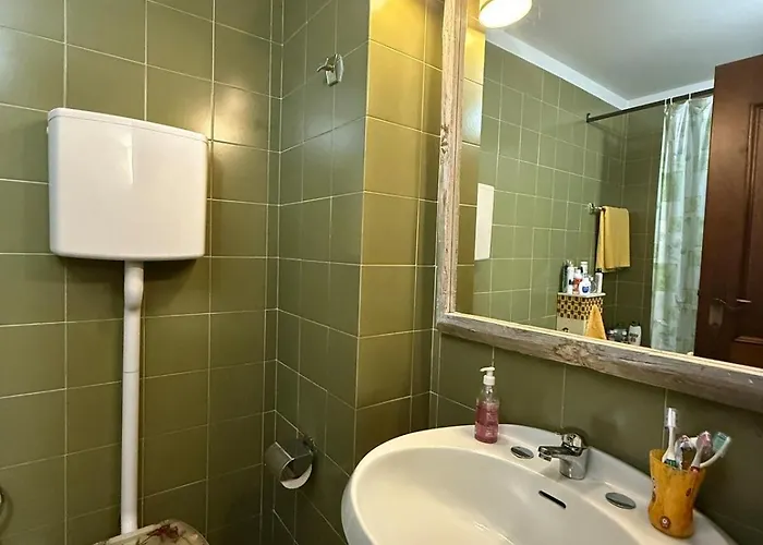 Red Alpine Olympic Near Cortina