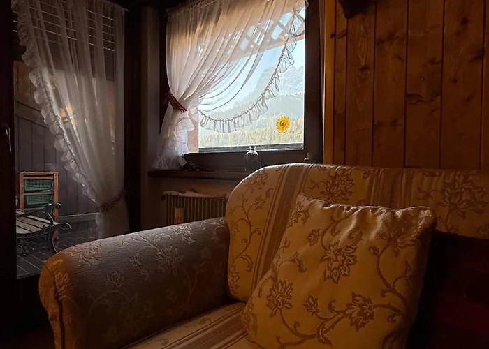 Red Alpine Olympic Near Cortina San Vito di Cadore